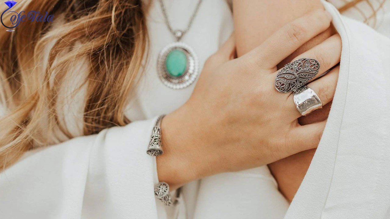 انگشتر نقره زنانه