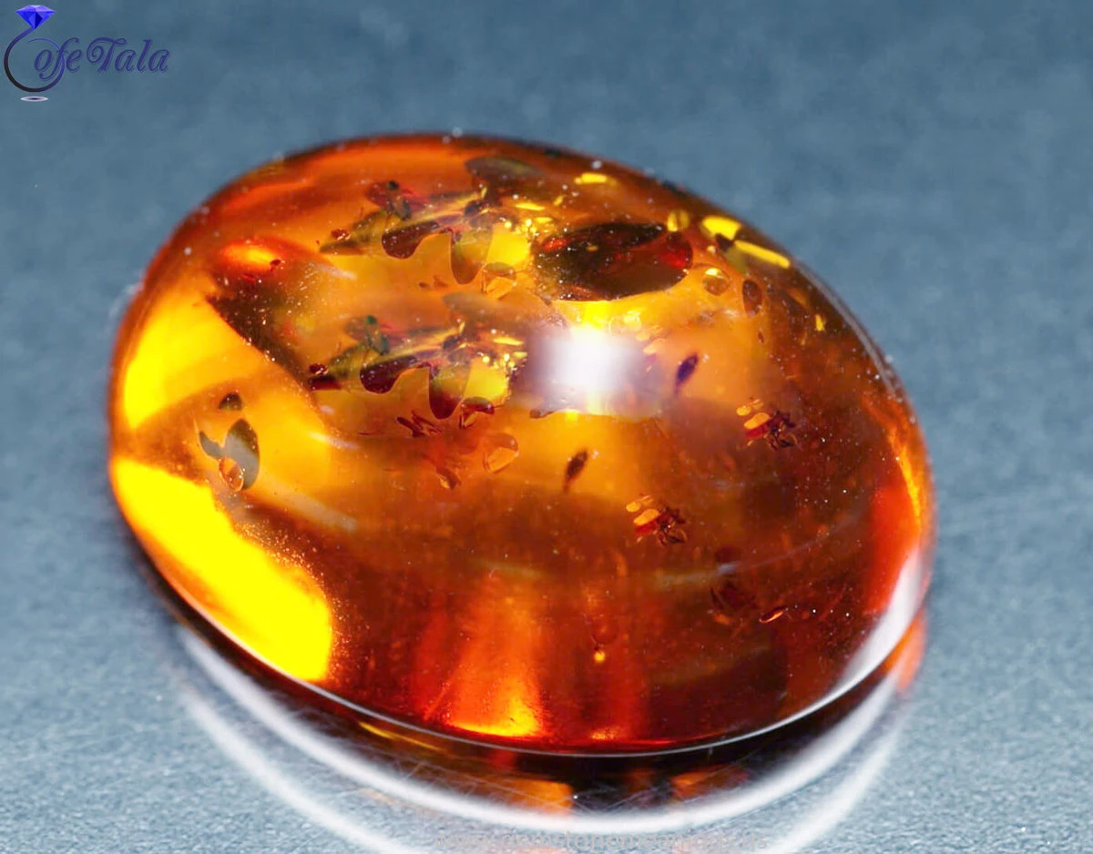 سنگ کهربا و خواص آن