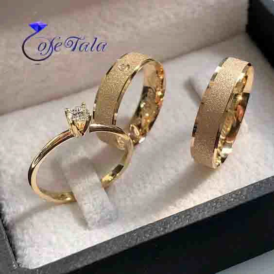نمایشگاه آنلاین طلا و جواهر حلقه عروسی کافه طلا 1401 سری 1
