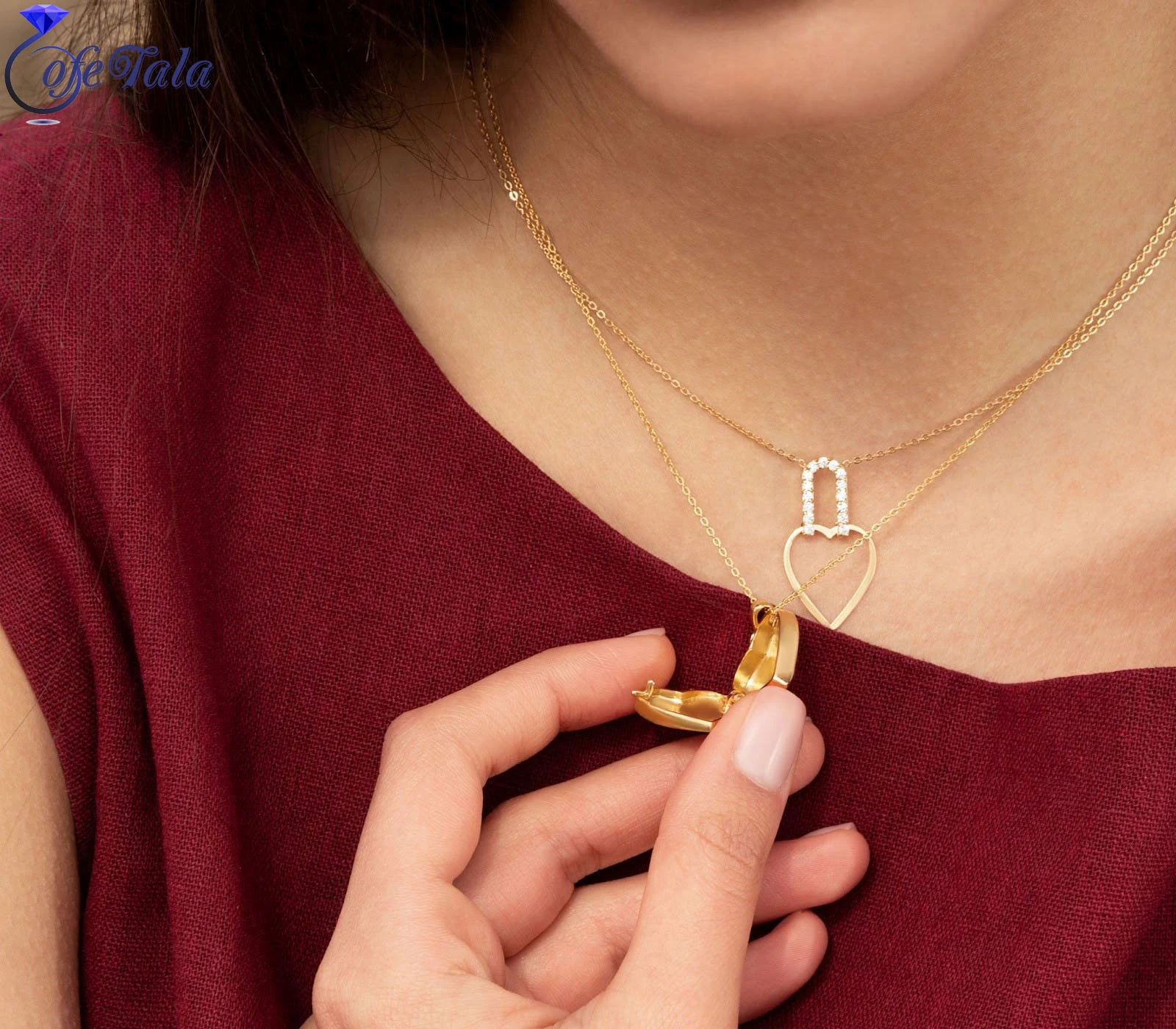 چگونگی ست کردن گردنبند و دستبند طلا با لباسهای مجلسی