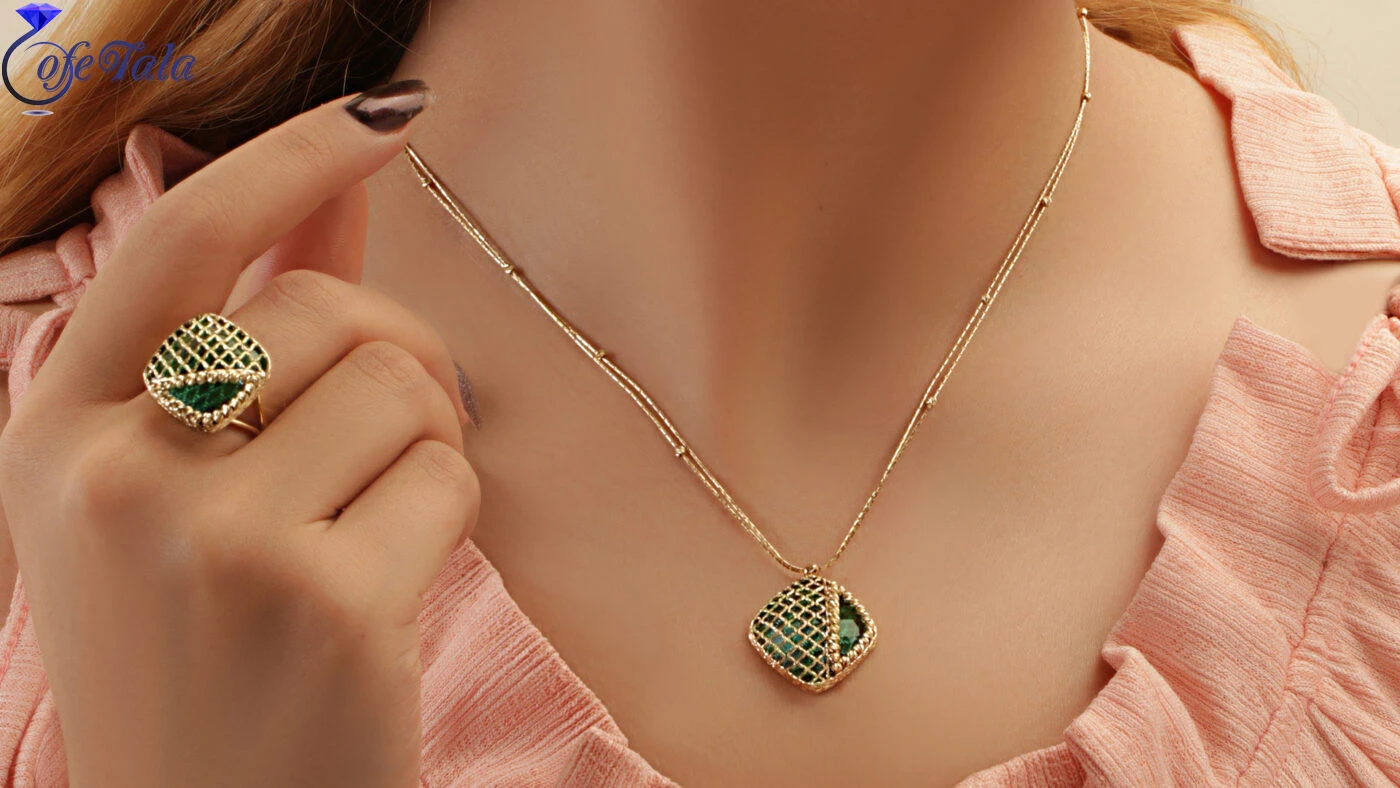 مدل های زیبا از گردنبند طلا برای تازه عروس ها