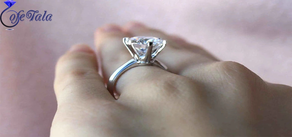 تفاوت پایه نگین ۴ چنگه ای و ۶ چنگه ای در انگشتر