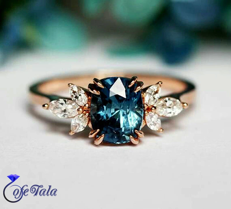 Blue Seed Ring انگشتر تخمه بلوو