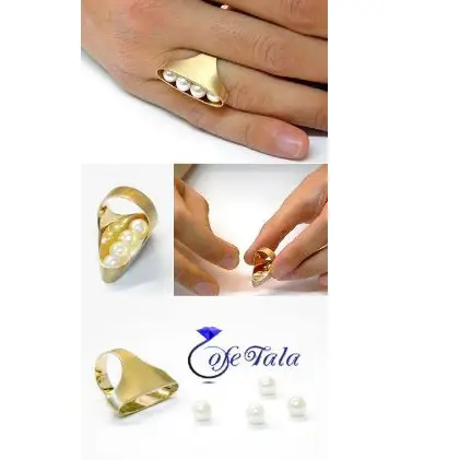 انگشتر مروارید مدل 5013