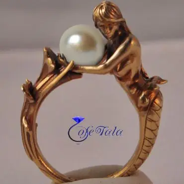 انگشتر مروارید مدل 5020