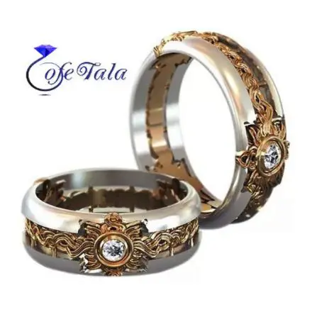 حلقه نامزدی مدل 20057