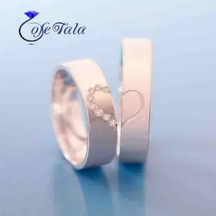 حلقه نامزدی طلا مدل 21031