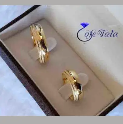 حلقه ساده ازدواج مدل 21060