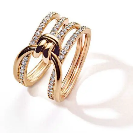 انگشتر نامزدی نگین الماس مدل 21094