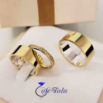 حلقه ساده نامزدی مدل 21067