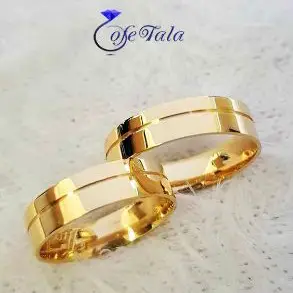 حلقه نامزدی ساده مدل 21140