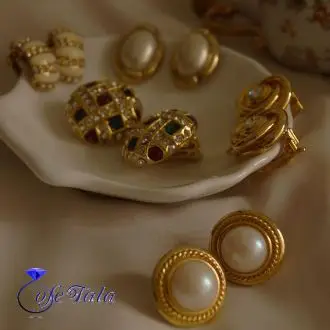 گوشواره مروارید مدل 5014