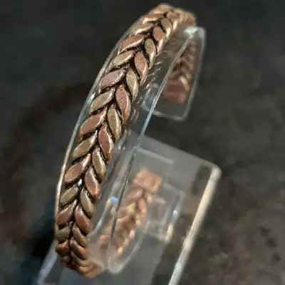 دستبند مدل گندمی مردانه