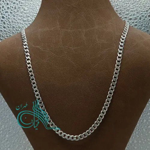 زنجیر کارتیر نقره سایز 60 سانتیمتر